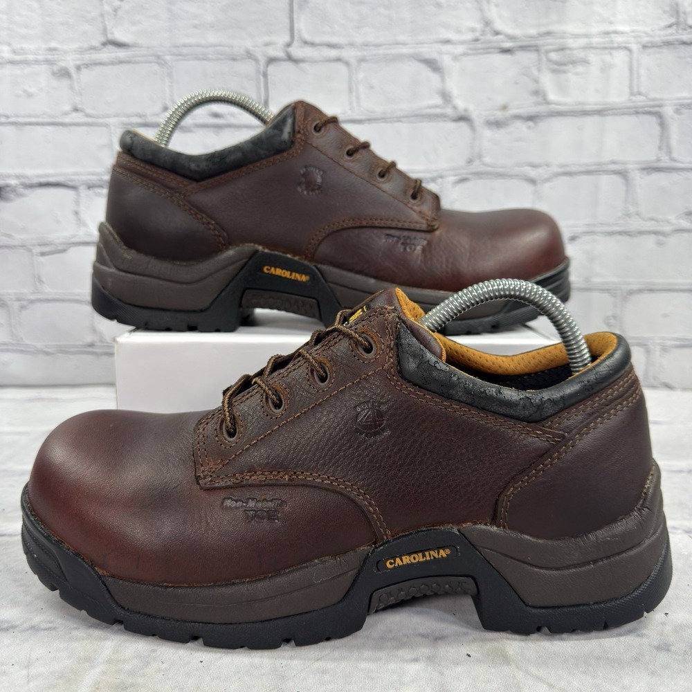Carolina CA1520 Braze‎ Broad Toe Composite Toe ESD Work Shoes Men's Size 8 EE